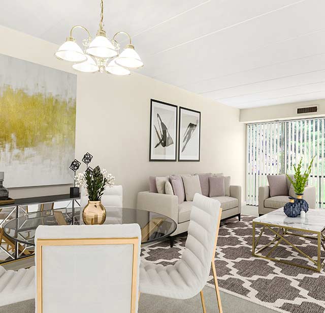 大使公寓的客厅图片